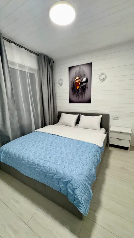 Дом с сибирским банным чаном в лесу