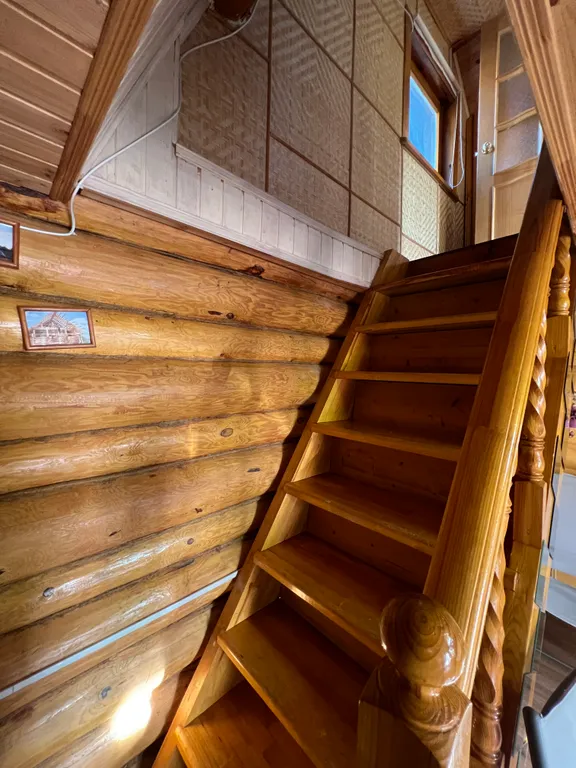 Домик в деревне c баней на дровах