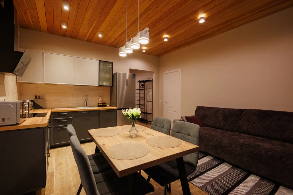 Дом на острове с финской сауной