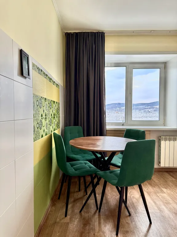 Квартира Удобная квартира для гостей с детьми, прекрасный вид из окна — Красноярск