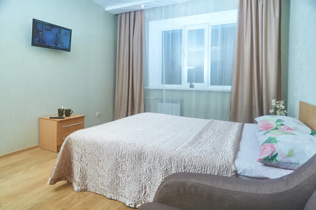 Двухкомнатная квартира с изолированными комнатами в центре города