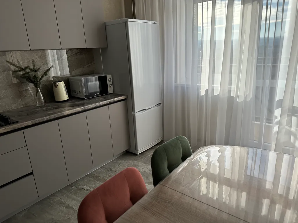 Стильная квартира в новом ЖК с видом на Эльбрус