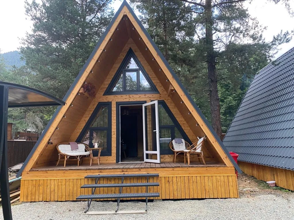 Коттедж Коттедж Новый Афрейм в горах Архыза — Архыз