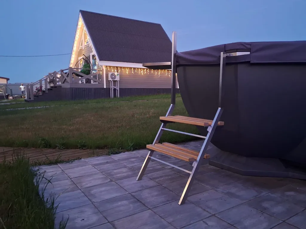 Гостевой дом с камином и террасой