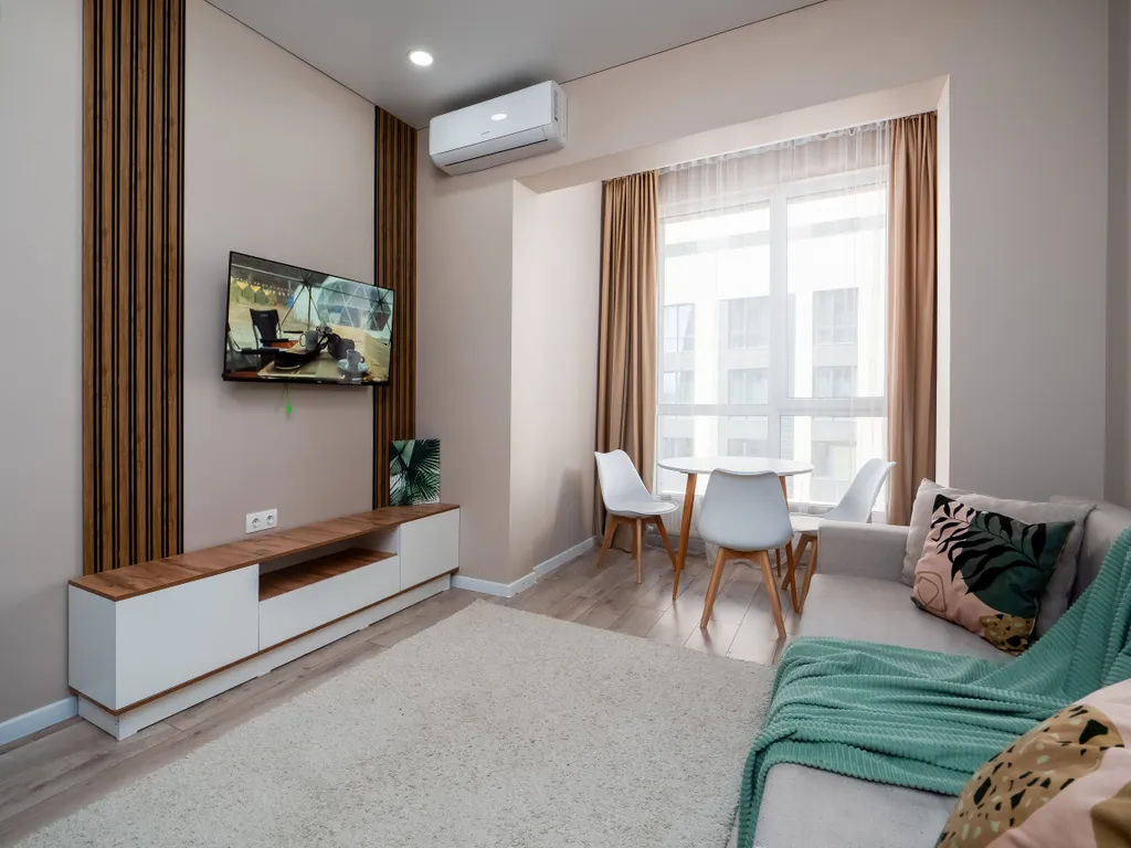 Квартира евродвушка с потрясающим видом на город