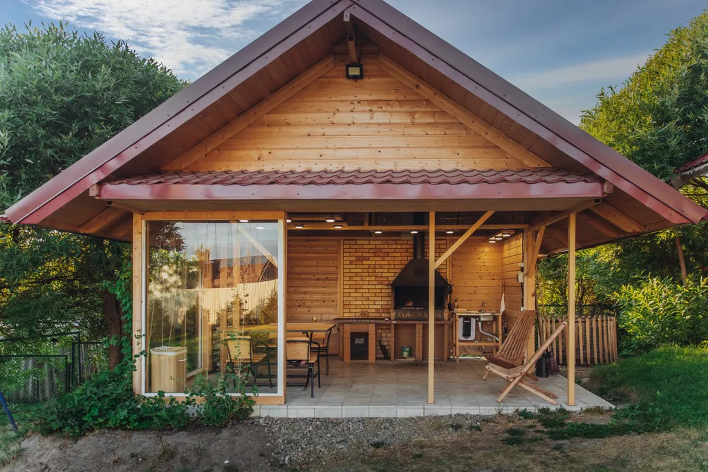 Коттедж Загородный дом на берегу озера — Машезеро