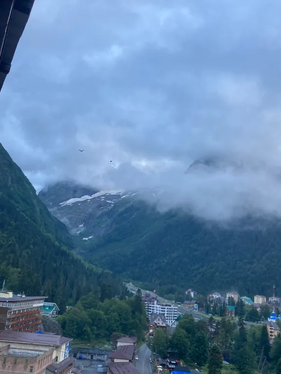 Апартаменты в самом центре Домбая в 2 минутах от канатной дороги