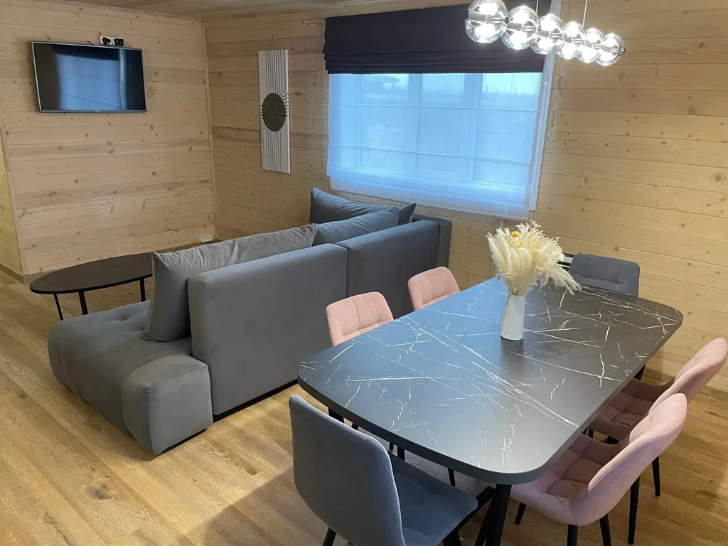 Уютный дом с русской баней и горячей купелью