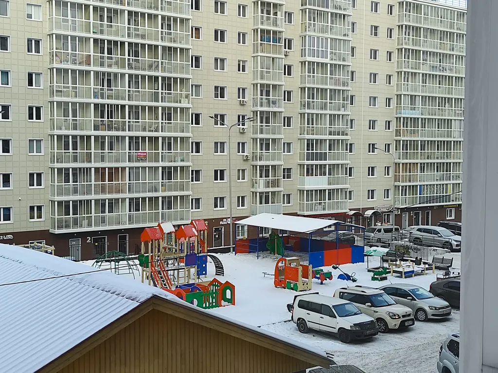 Просторная квартира с тихими соседями