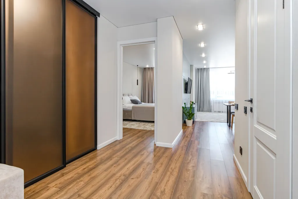 Стильная квартира с видом на Барыс Арена