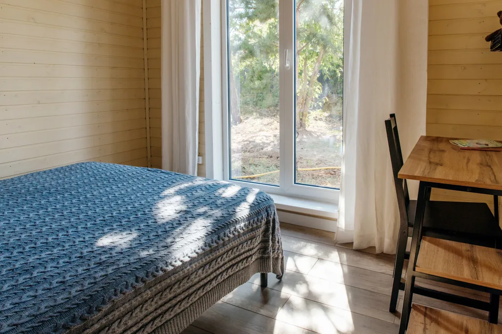 Большой дом с душой у соснового леса