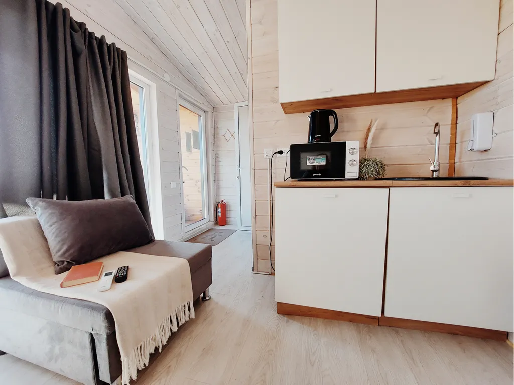 Уютный домик с видом на Камское море