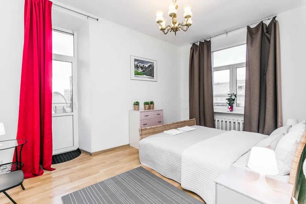 Квартира Просторная квартира с балконом у Арбата — Москва