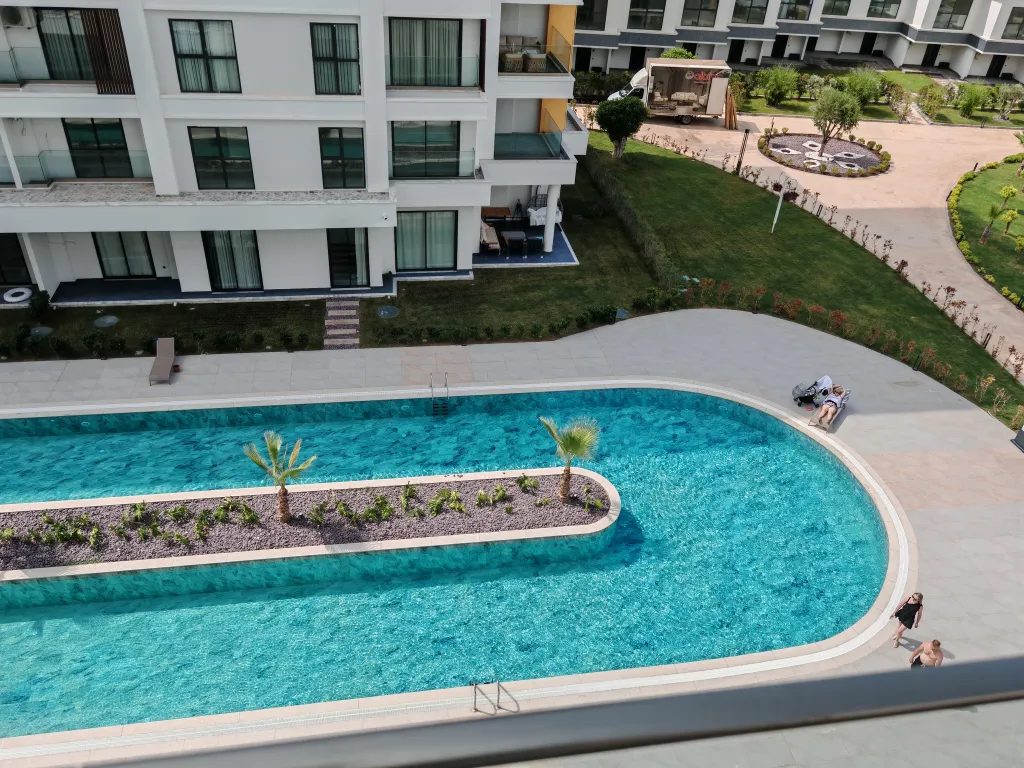 Квартира 2+1 XL в Azura World c видом на бассейн и аквапарком