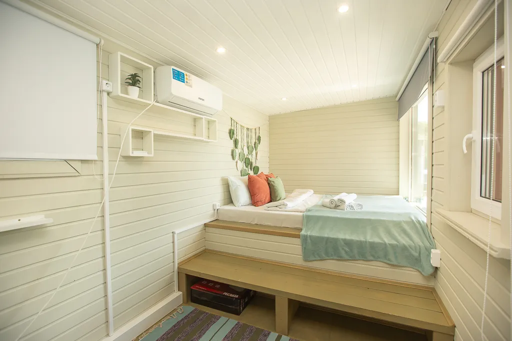 Бунгало №2 Апарт-Комфорт на 4 человека на берегу Которосли