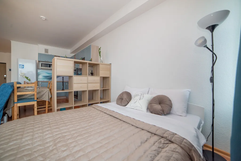 Студия возле м. Геологическая для 4-х гостей