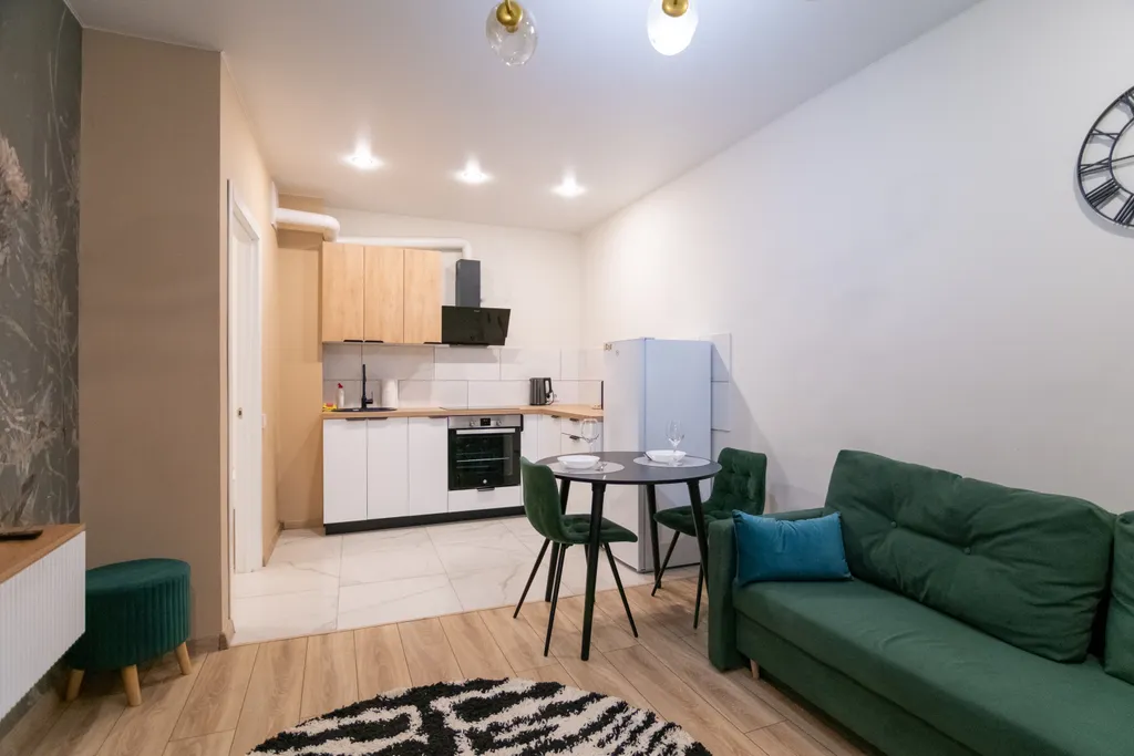 Апартамент в тихом районе на двоих