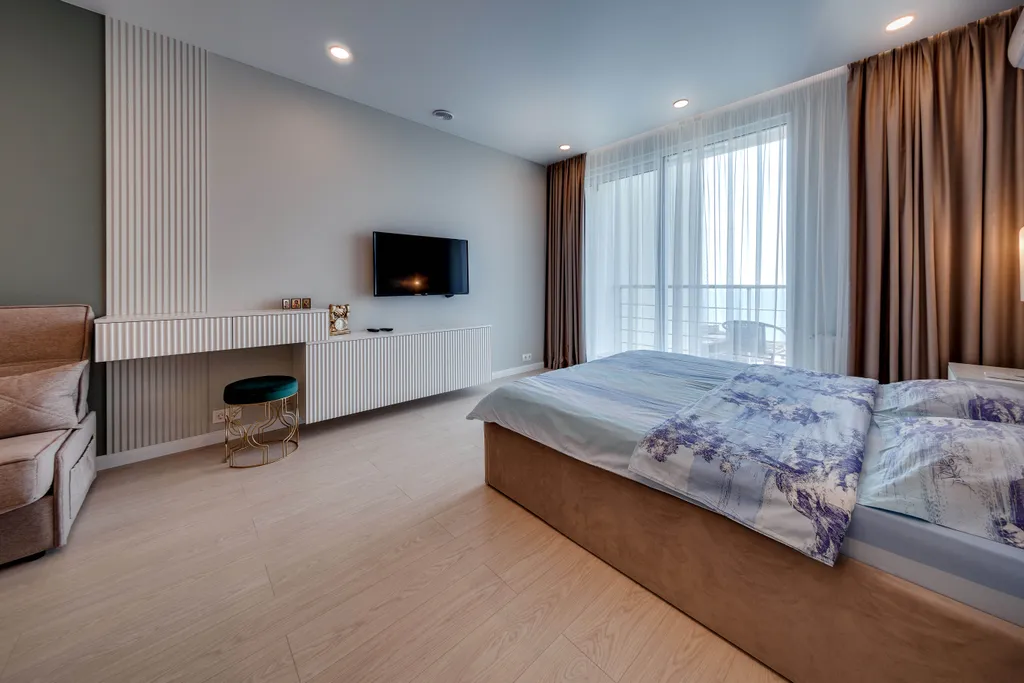 Студия с видом на море