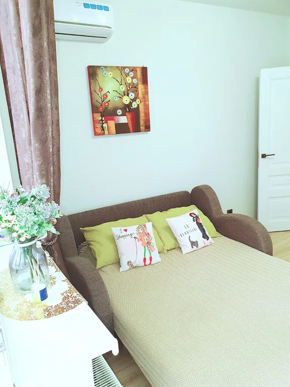 Уютная новая студия с панорамным видом