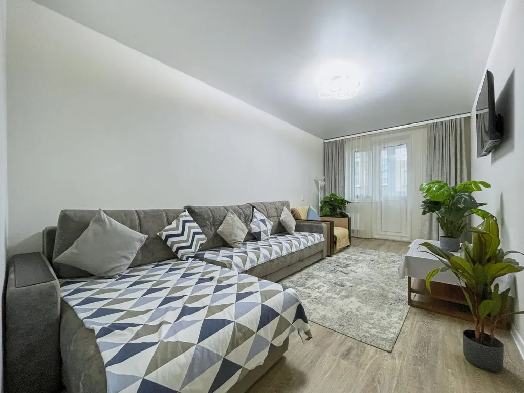 Большая суперкомфортная трёхкомнатная квартира с двумя балконами