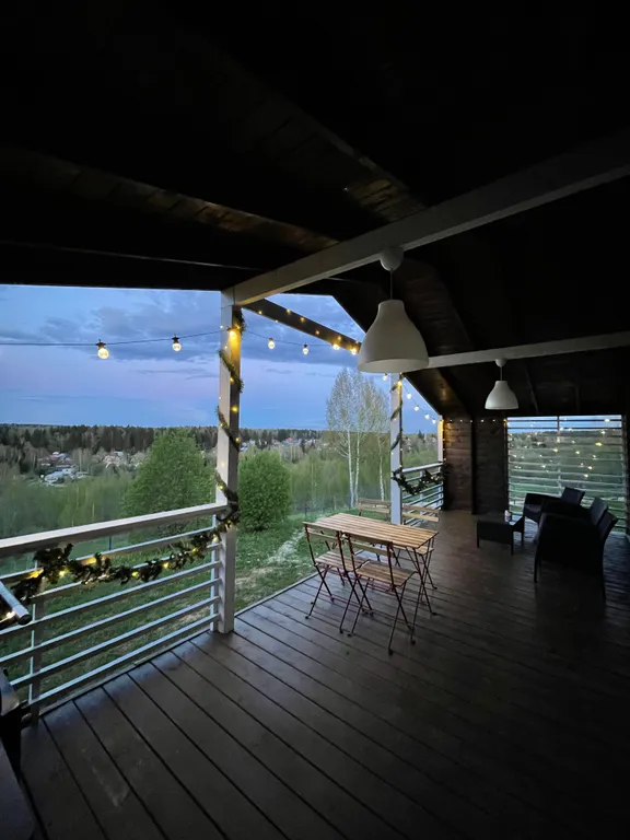 Шале Шамони c панорамным видом