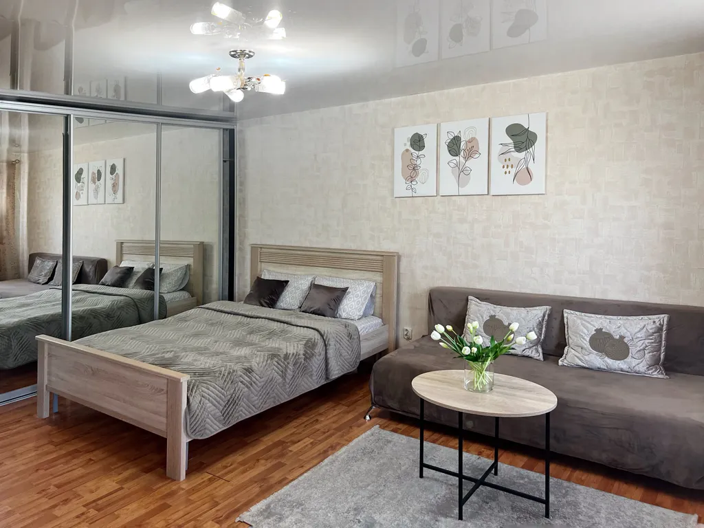 Уютная квартира-студия в центре прямо у набережной Тагильская Лагуна