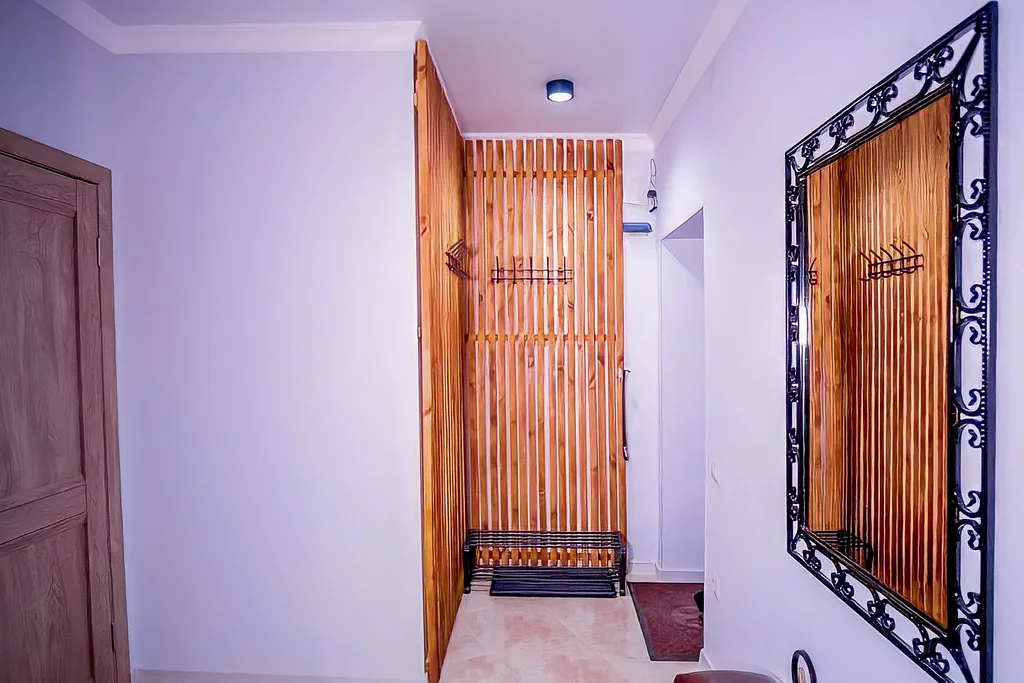 Апартаменты SkiDombay у ручья с видом на горы