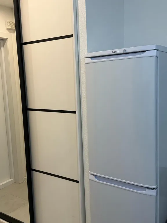 Студия с дизайнерским ремонтом