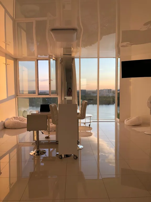 Квартира Квартира Белая панорамная студия Dream Sky — Санкт-Петербург