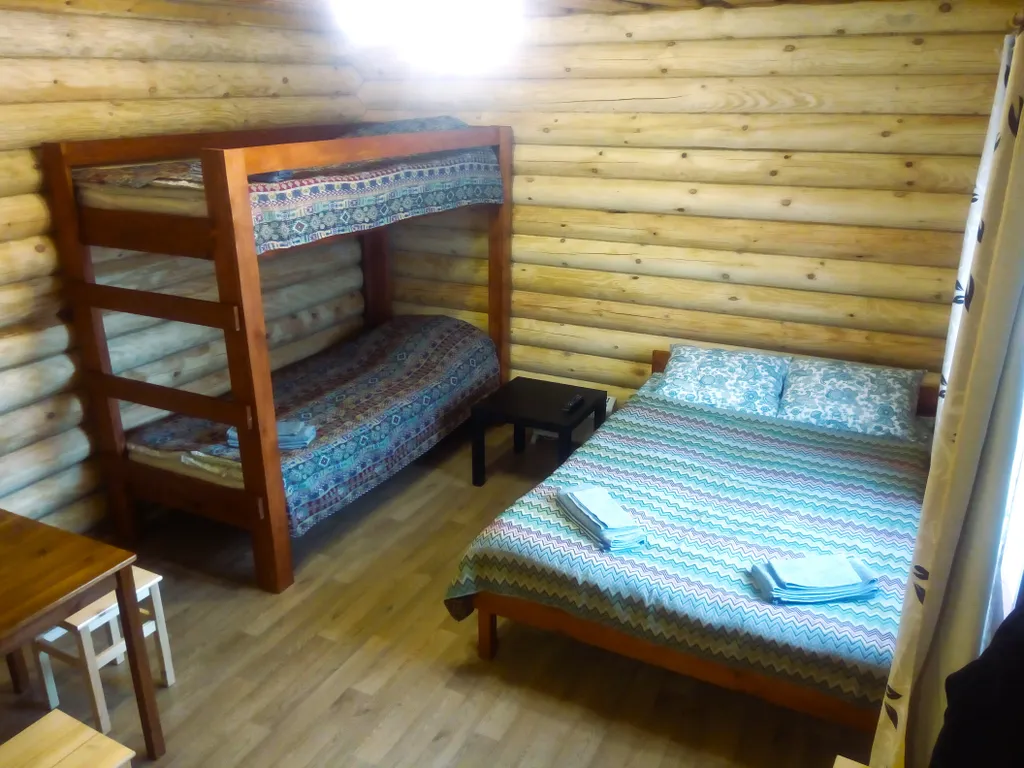 Квартира Уютная студия в доме из бревна — аренда посуточно в Пудож