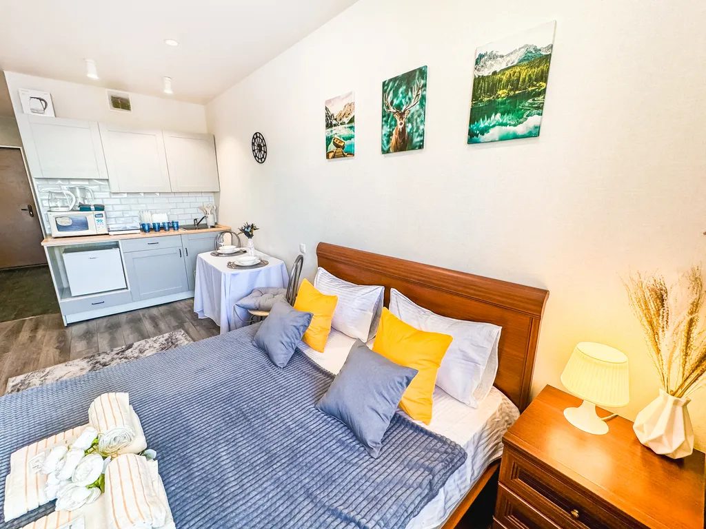 Квартира Квартира Светлый апартамент, где каждая деталь дышит комфортом — Лобня