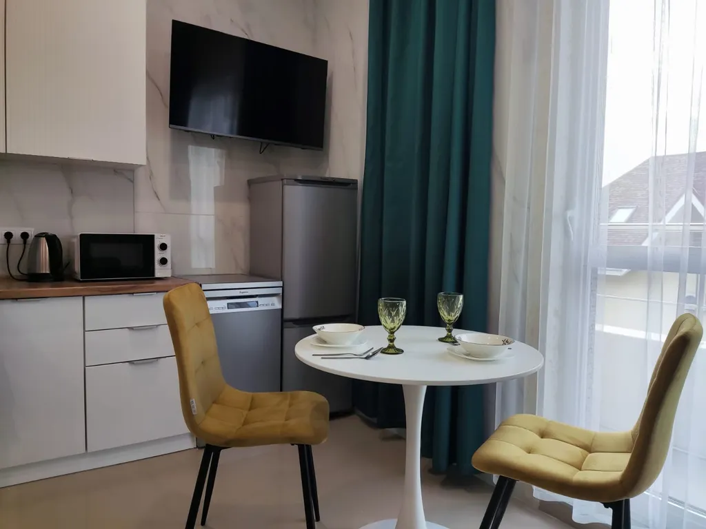 Квартира Квартира Студия с посудомоечной машиной и духовкой — Адлер