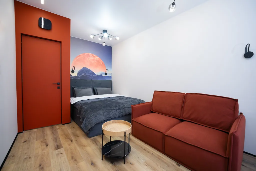 Квартира Квартира Просторное и уютное жилое пространство выполнено в современном стиле — Санкт-Петербург