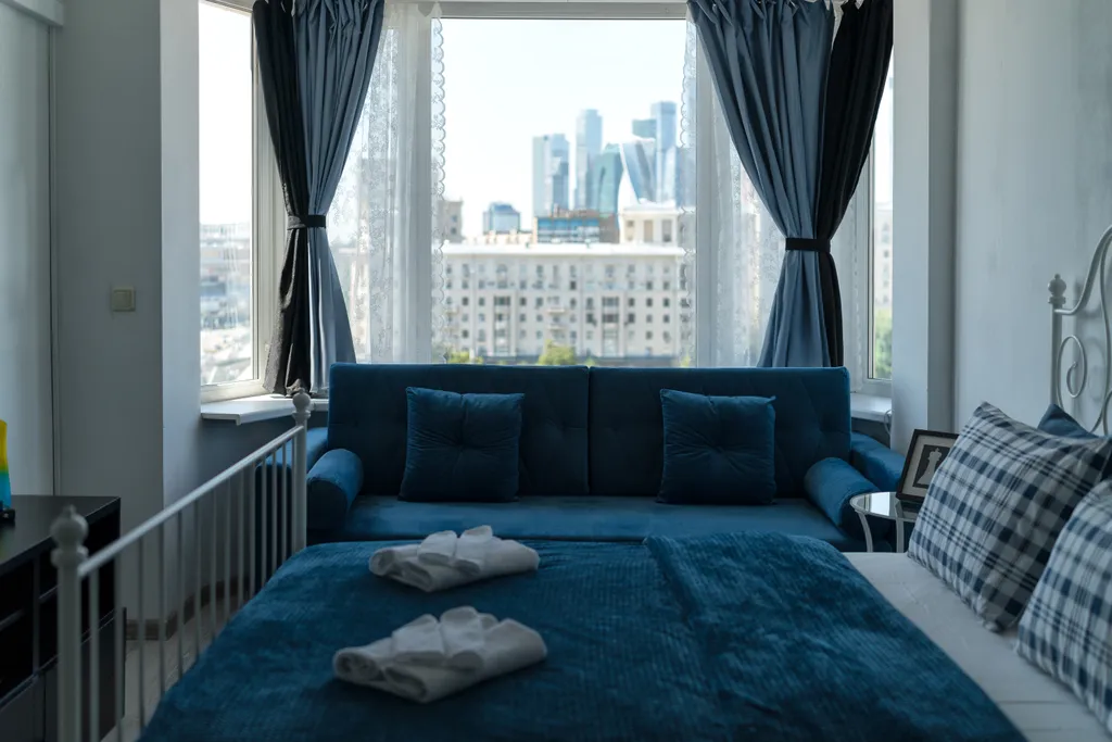 Квартира Квартира с великолепным видом на набережную и Москва-Сити — Москва