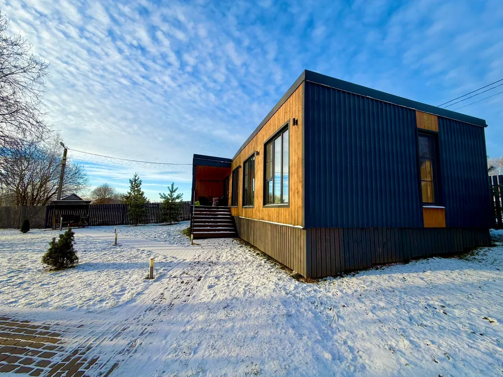 Дом Благодать у пруда семейный