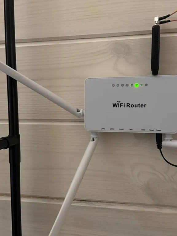 Дом в сосновом лесу