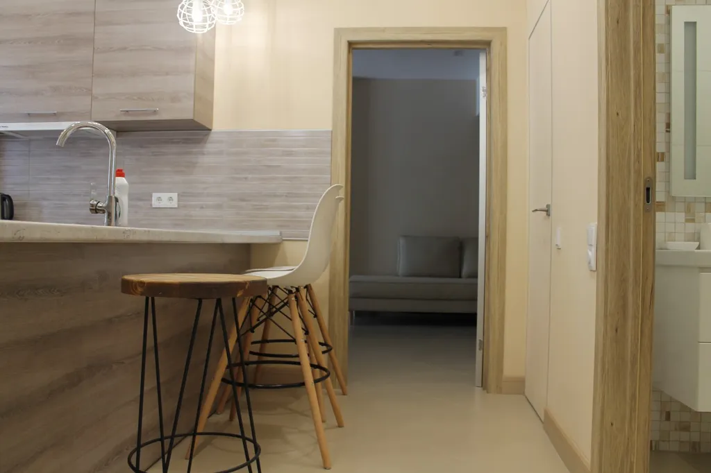 Шикарный двухуровневый апартамент с видом на море и горы