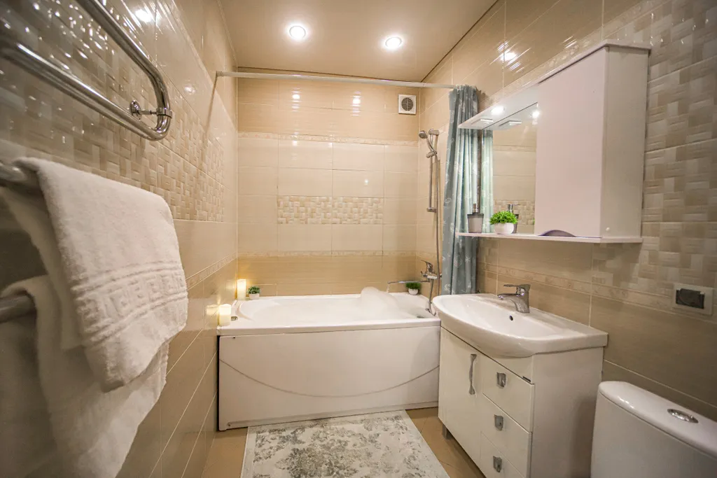 Просторная квартира с джакузи