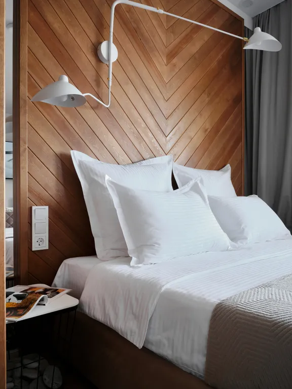 Уютнейшая студия с шикарным видом на панораму города и реку