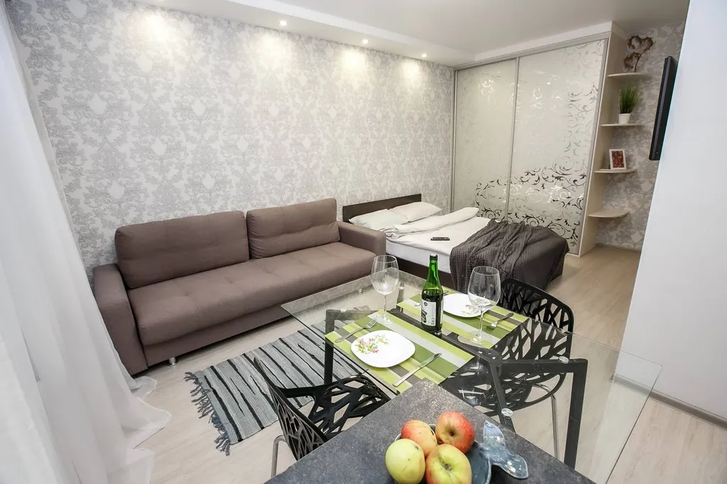 Стильная квартира-студия в центре столицы