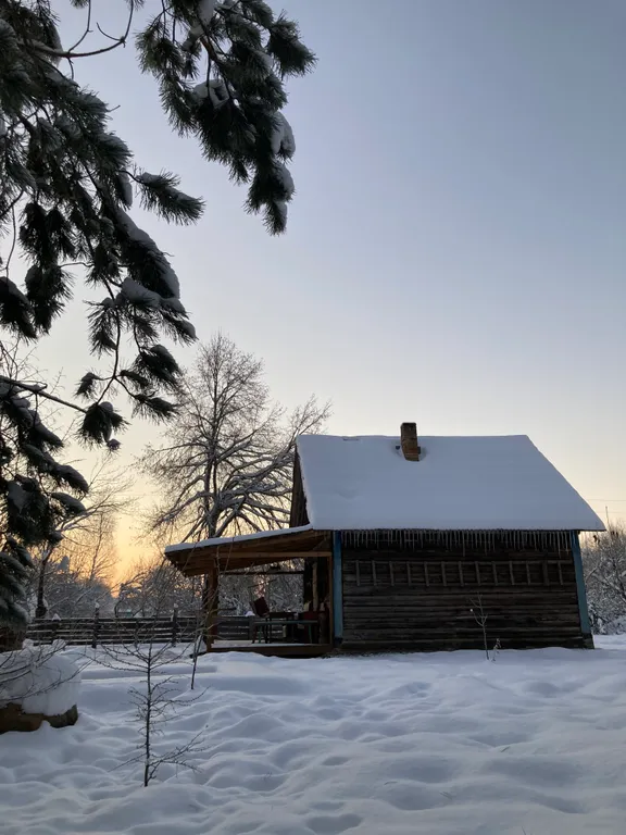 Уютный лесной домик со всеми удобствами