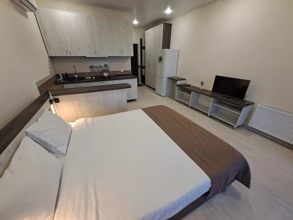 Квартира-студия № 5 для 2 взрослых с бассейном