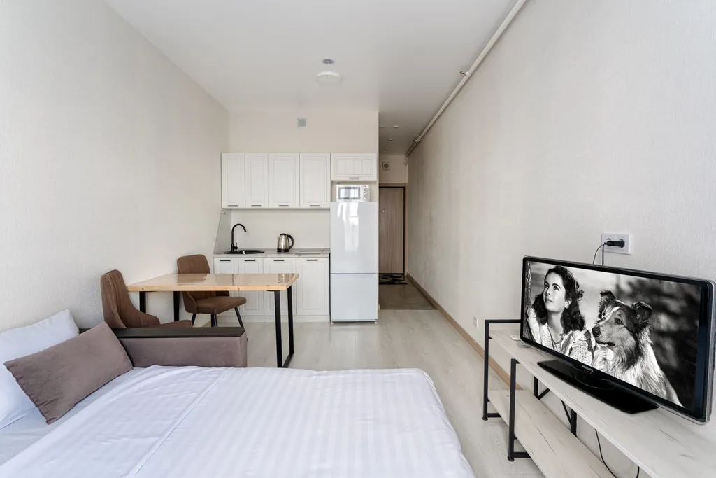 Стильная студия в ЖК Smile