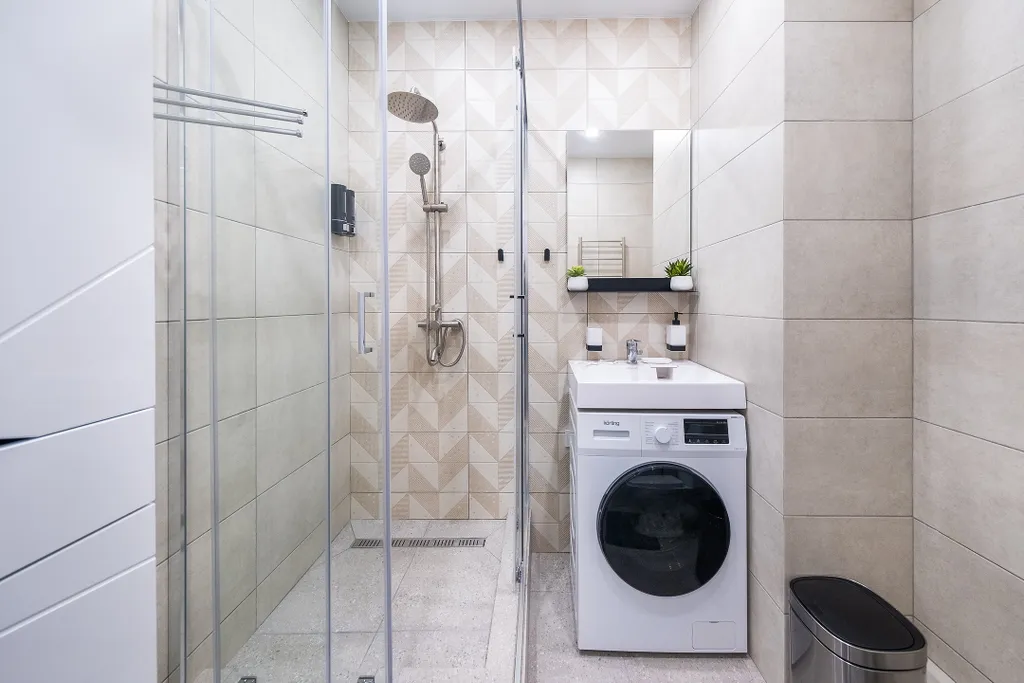 Студия с новым ремонтом и видом на горы