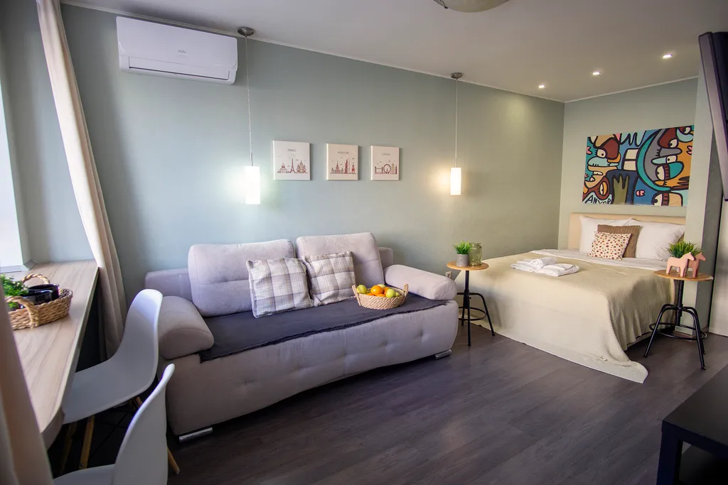 Квартира Квартира GoldenRing-Apartments Стильная студия в самом центре — Ярославль