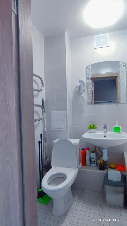 Однокомнатная квартира в центре с новым ремонтом