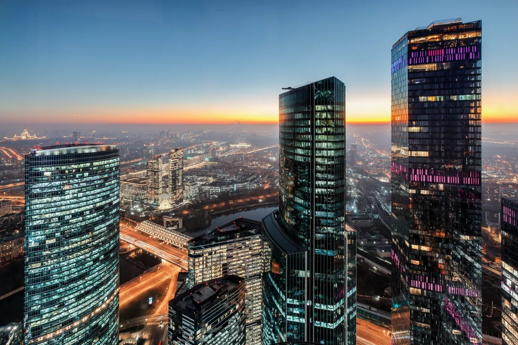 Двухуровневый апарт в Москве Сити