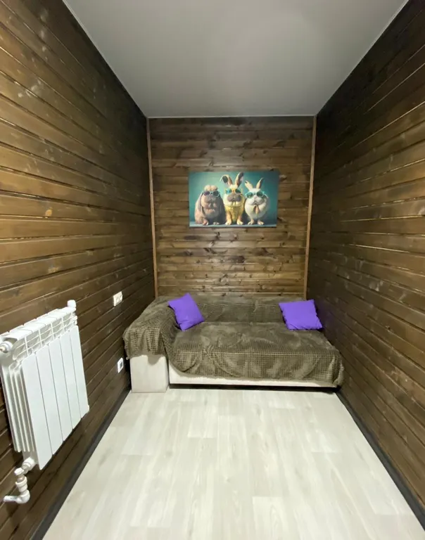 Дом с баней на дровах