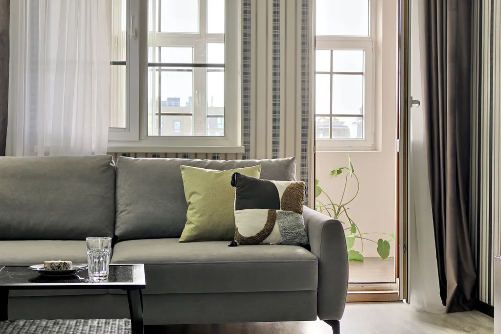 Комфортное жильё в центре с видом на реку Булак