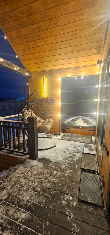 Коттедж Коттедж Большой барнхауз с баней в стиле лофт для прекрасного отдыха за городо — Шишкино